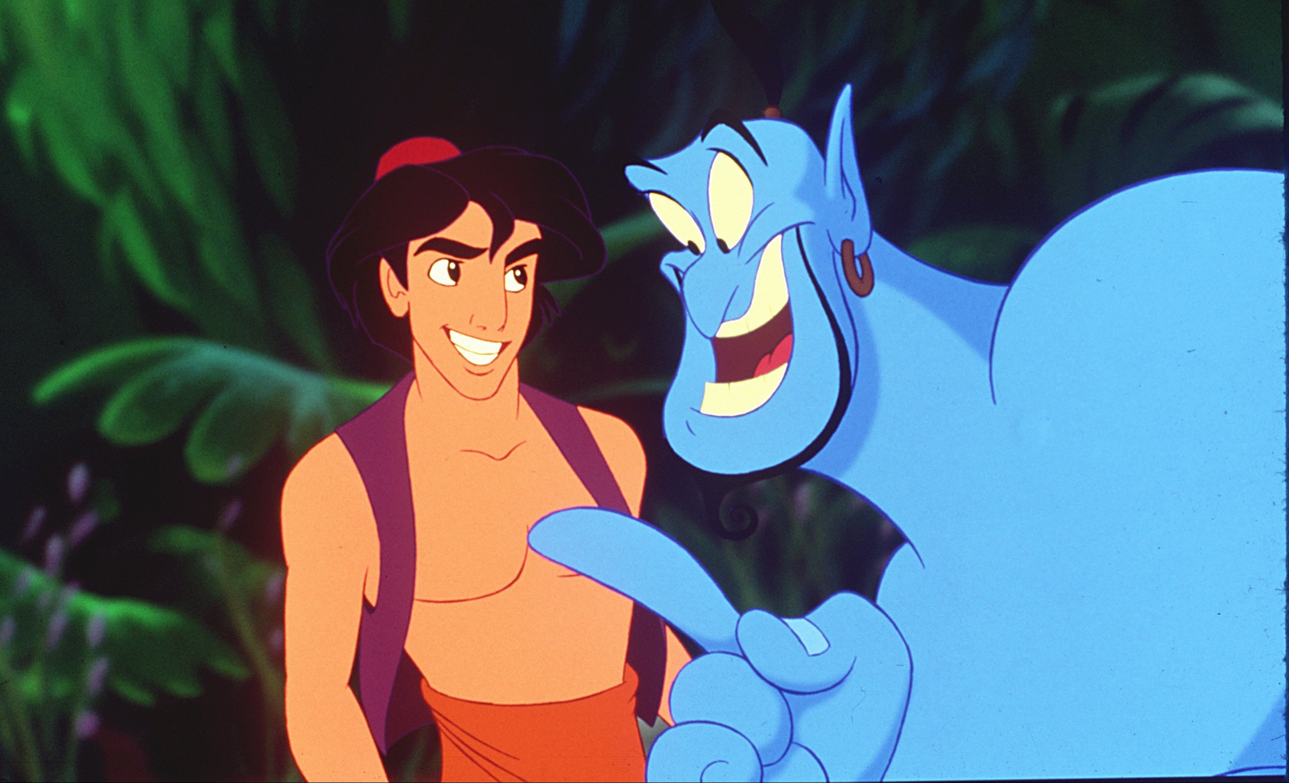 blue genie aladdin